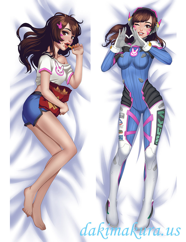 D.VA - Overwatch Anime Dakimakura Japanese Hugging Body Pillow Cover